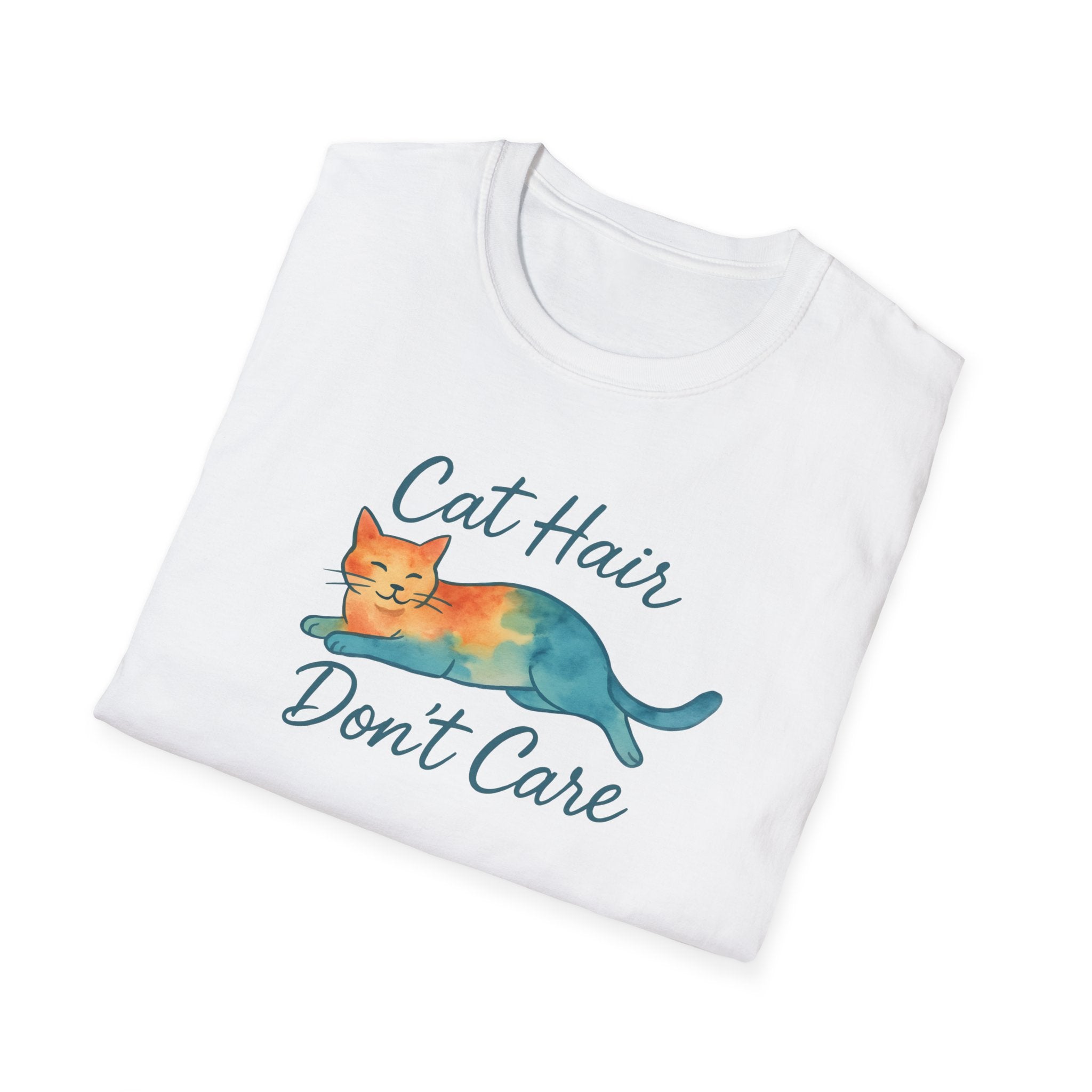 Cat Hair Don't Care T-Shirt